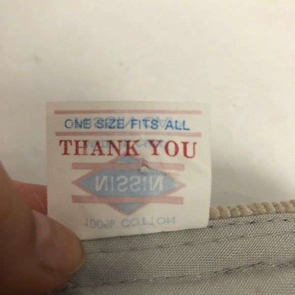 Vintage Corduroy Baseball Cap Hat Panama City Beach Florida Beige and Neon Print - Picture 7 of 8